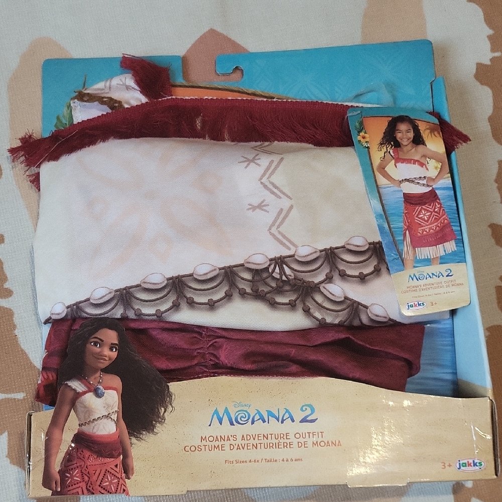 Disney Moana Adventure Outfit 4-6X